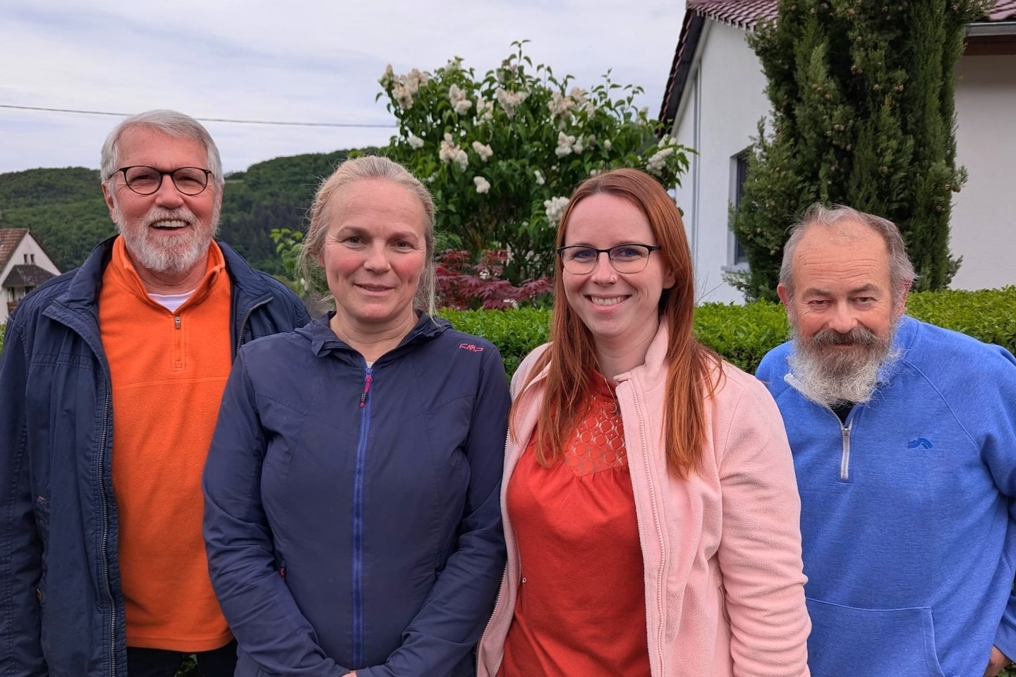 v.l.n.r.: Horst Hose, Sandra Schubert, Vanessa Nick, Michael Juraß