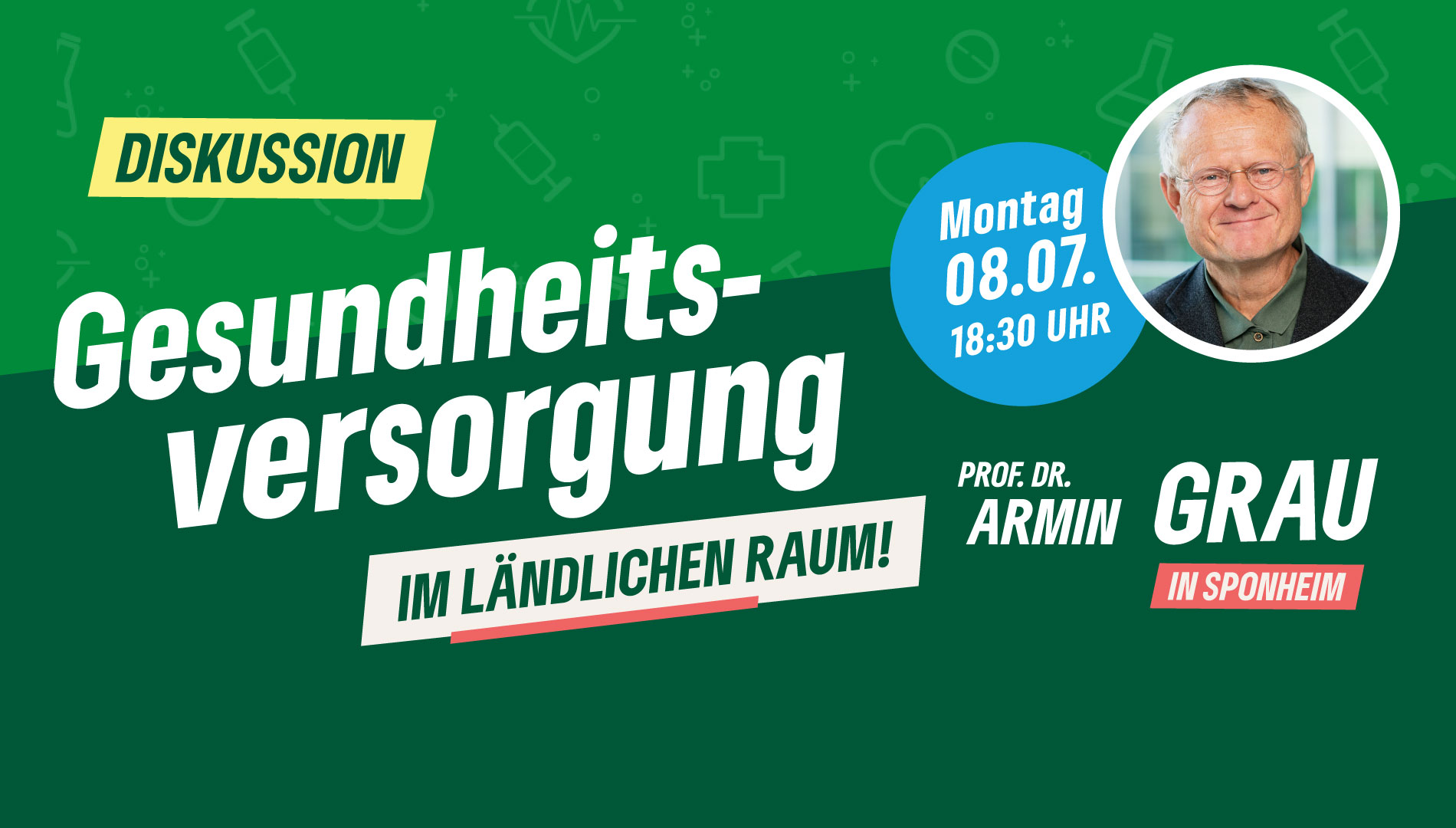 Gesprächsabend mit Prof. Dr. Armin Grau zum Thema „Gesundheitsversorgung im ländlichen Raum – Was bedeutet die Krankenhausreform für uns?