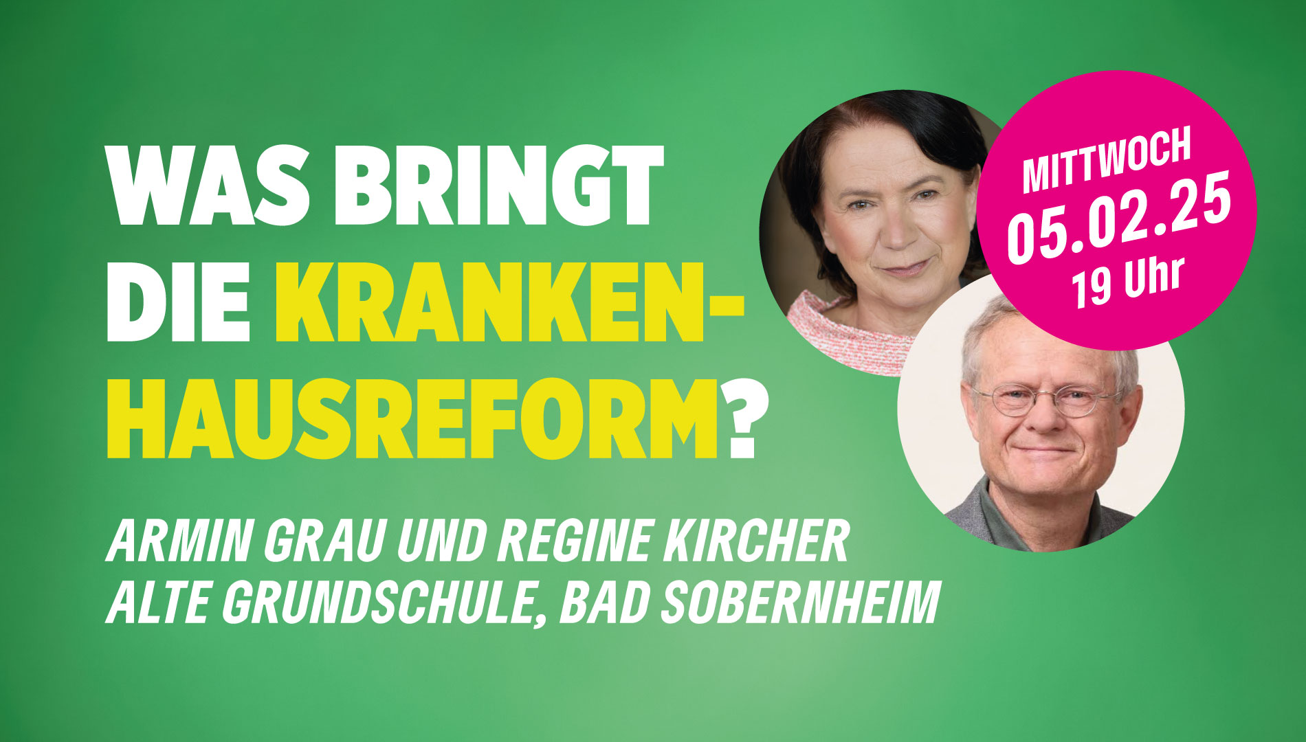 Veranstaltung: Was bringt die Krankenhausreform